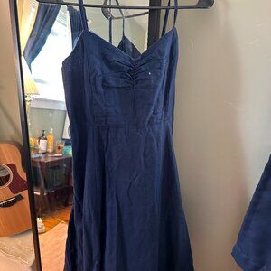 Gap Linen Midi Dress